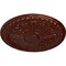 Ekena Millwork Raymond Ceiling Medallion (Fits Canopies up to 5 3/8"), Hand-Painted Antique Copper, 18"OD x 1 1/4"P CM18RA2ACS - alternate 2
